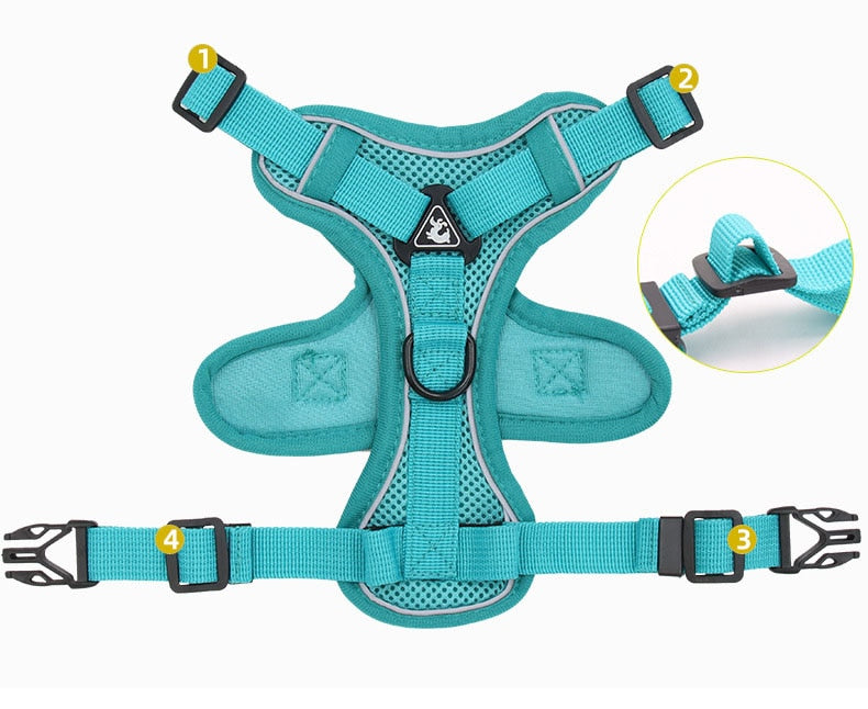 HappyHarness by ClassyCollar: The Ultimate Dog Vest Harness for Safety and Comfort