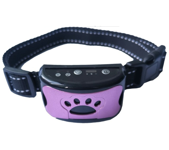 ClassyCalm Anti-Bark Dog Training Collar - Safe, Ultrasonic, Adjustable Sensitivity, USB-Rechargeable