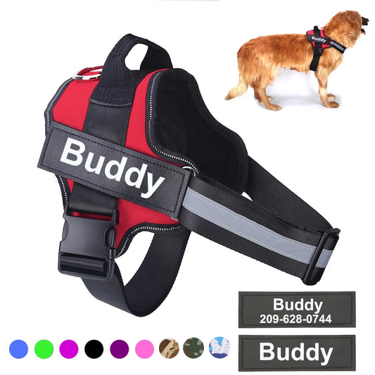 ClassyHarness: Custom No-Pull Dog Harness - Personalized Dog Body Collar